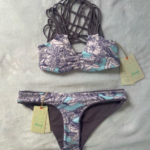 NWT Maaji Purple Sage Sublime Bikini Set